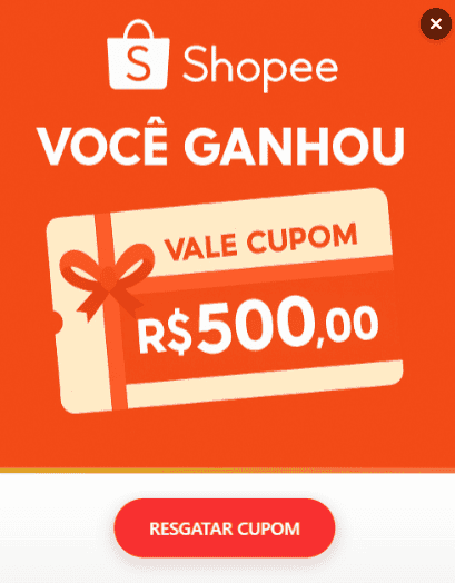 Imagem do Pop-up